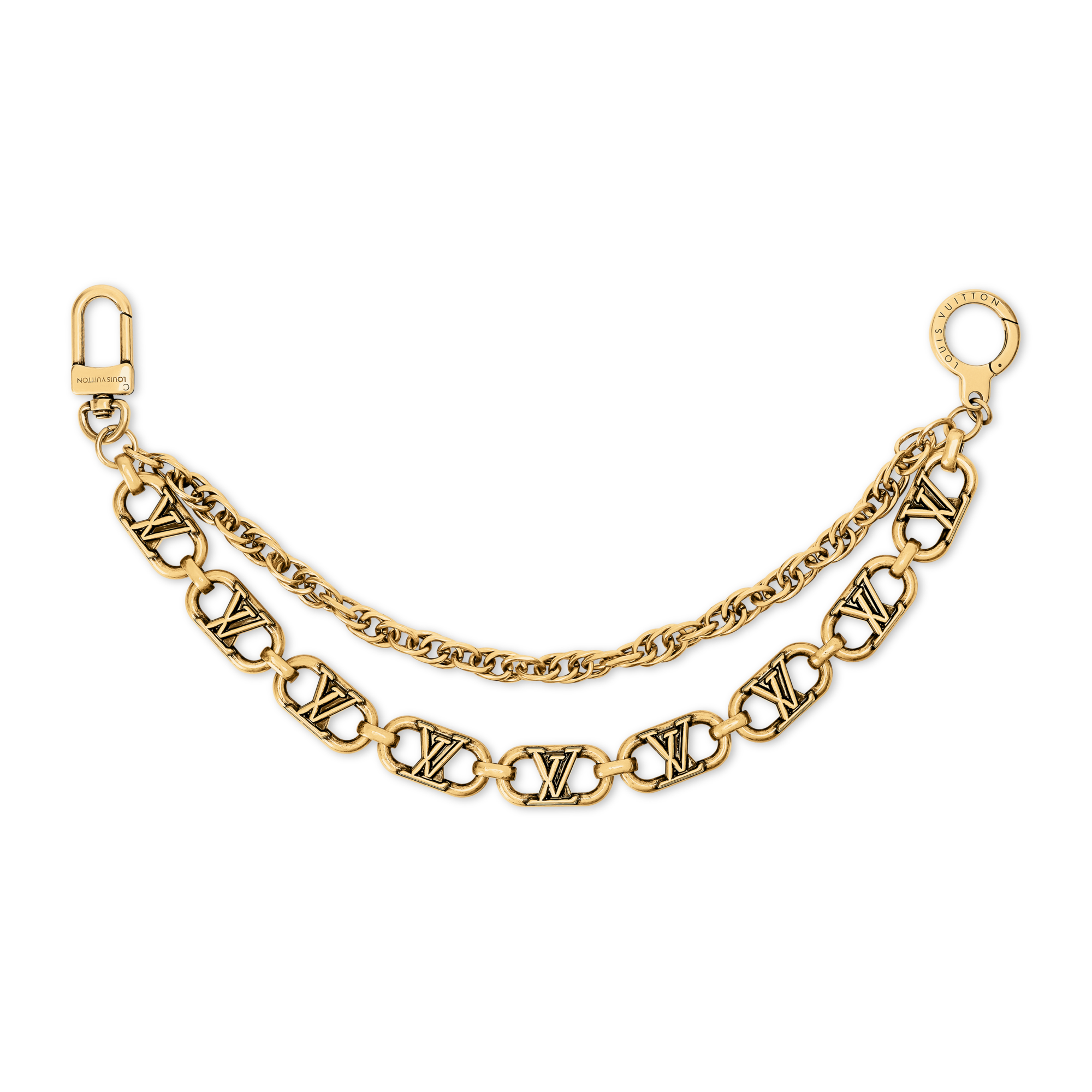 LV Flower Links Chain Belt . - Accessories | LOUIS VUITTON